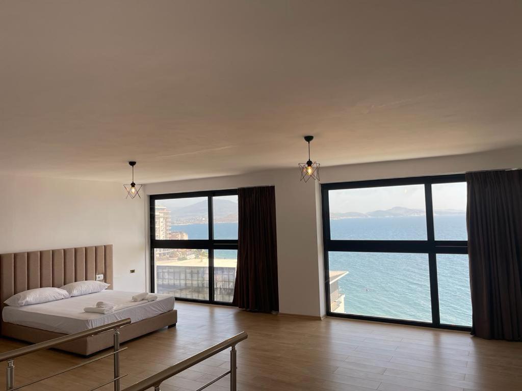 Sunrose Residences Sarande Bagian luar foto