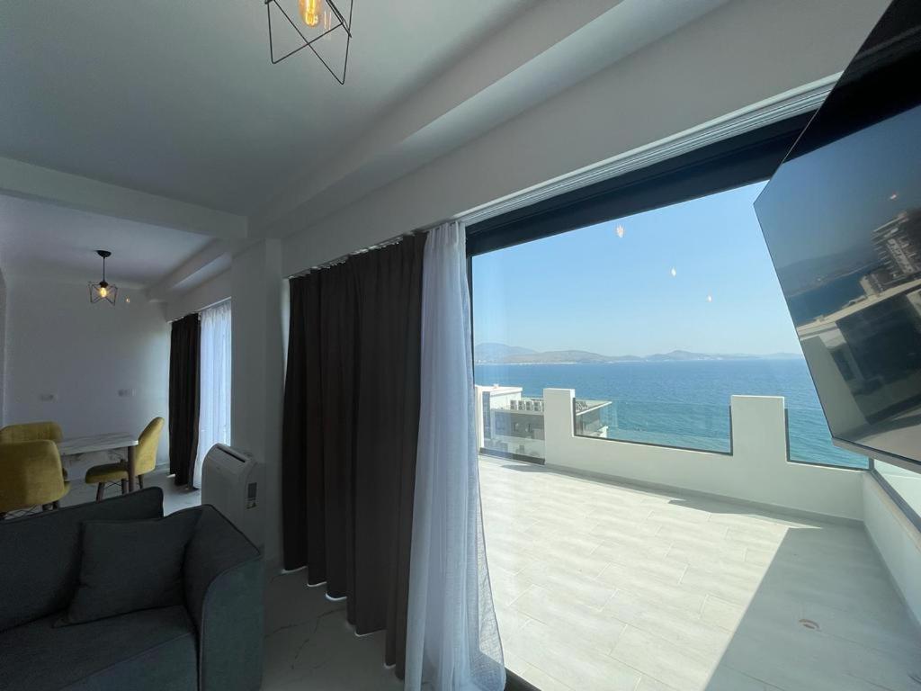 Sunrose Residences Sarande Bagian luar foto